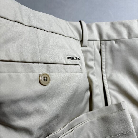 RLX Ralph Lauren Men's Golf Pants Light Khaki NWOT 38x32 - Picture 3 of 9
